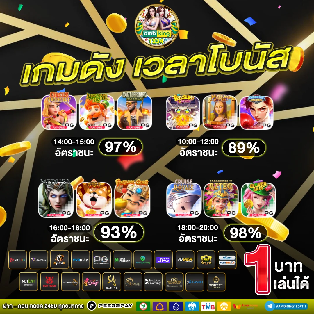 เว็บสล็อต ฝากถอน true wallet - แบนเนอร์โปรโมชั่น