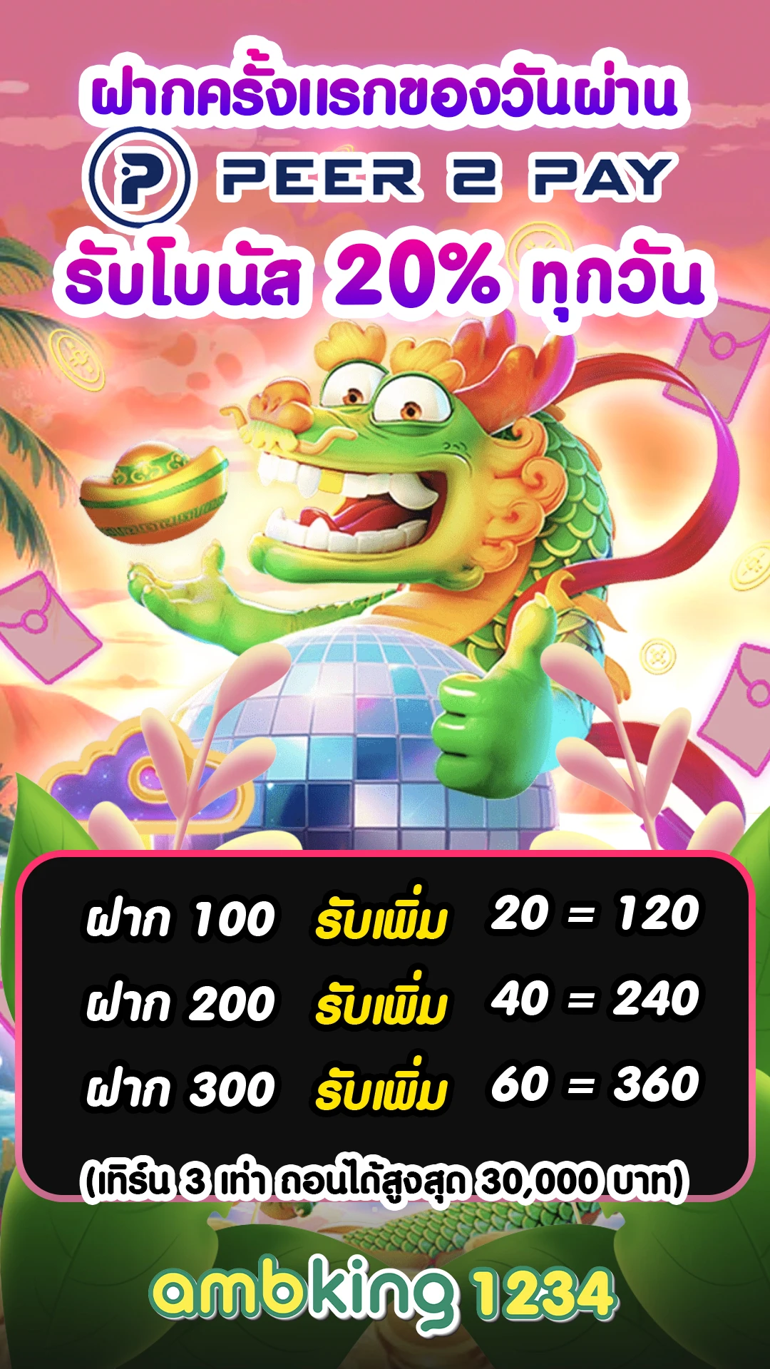 เว็บไทเกอร์789 - แบนเนอร์โปรโมชั่น