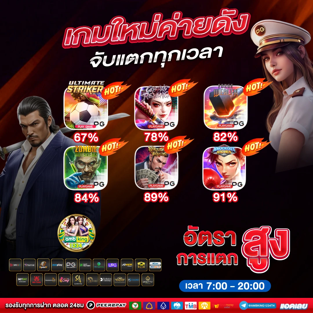 เว็บตรง สล็อต ฝากถอน ไม่มีขั้นต่ำ 1 บาทก็ ถอนได้ - แบนเนอร์โปรโมชั่น