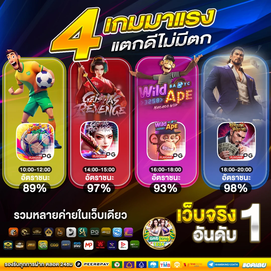 เว็บเกมสล็อต - แบนเนอร์โปรโมชั่น