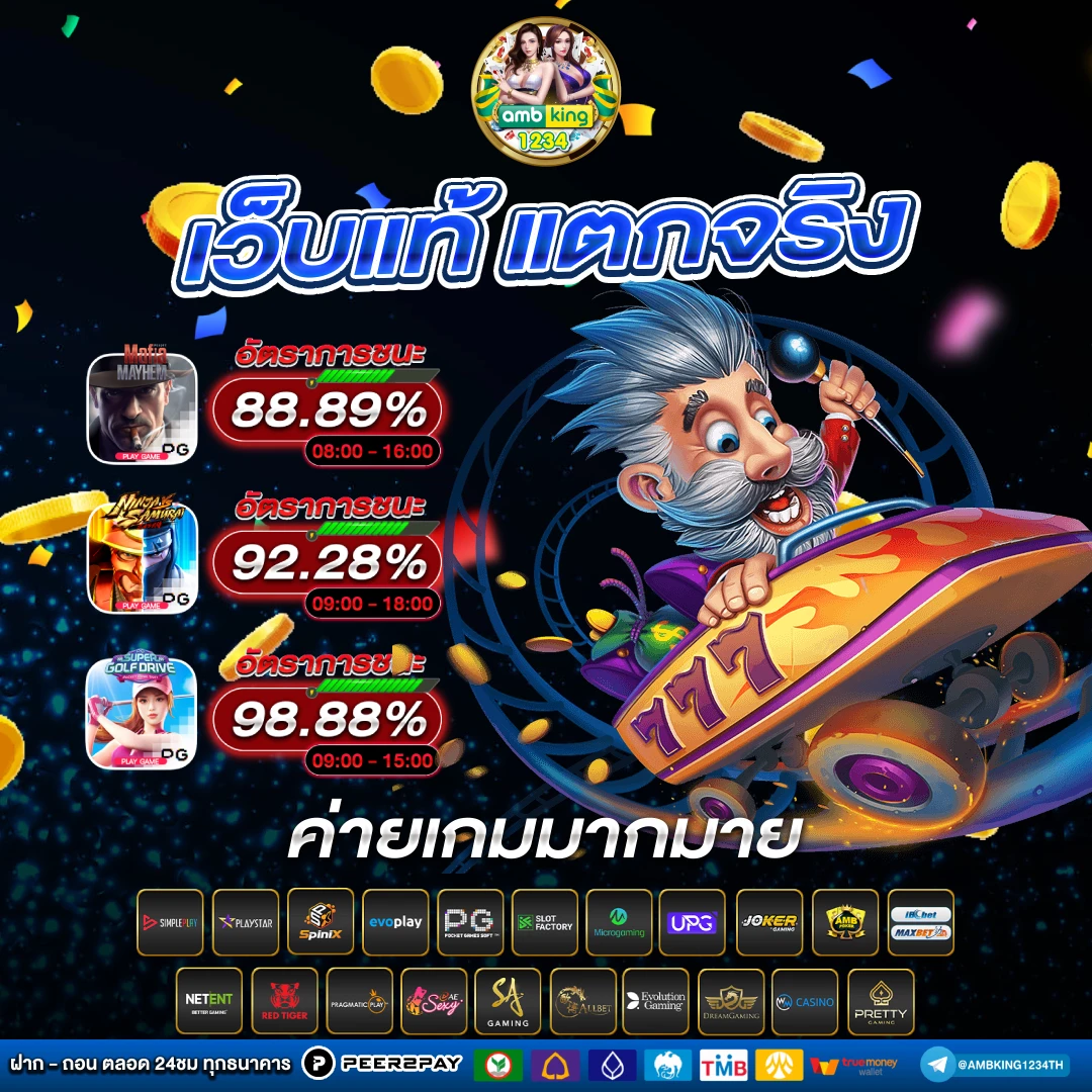 slotไม่มีขั้นต่ํา - แบนเนอร์โปรโมชั่น