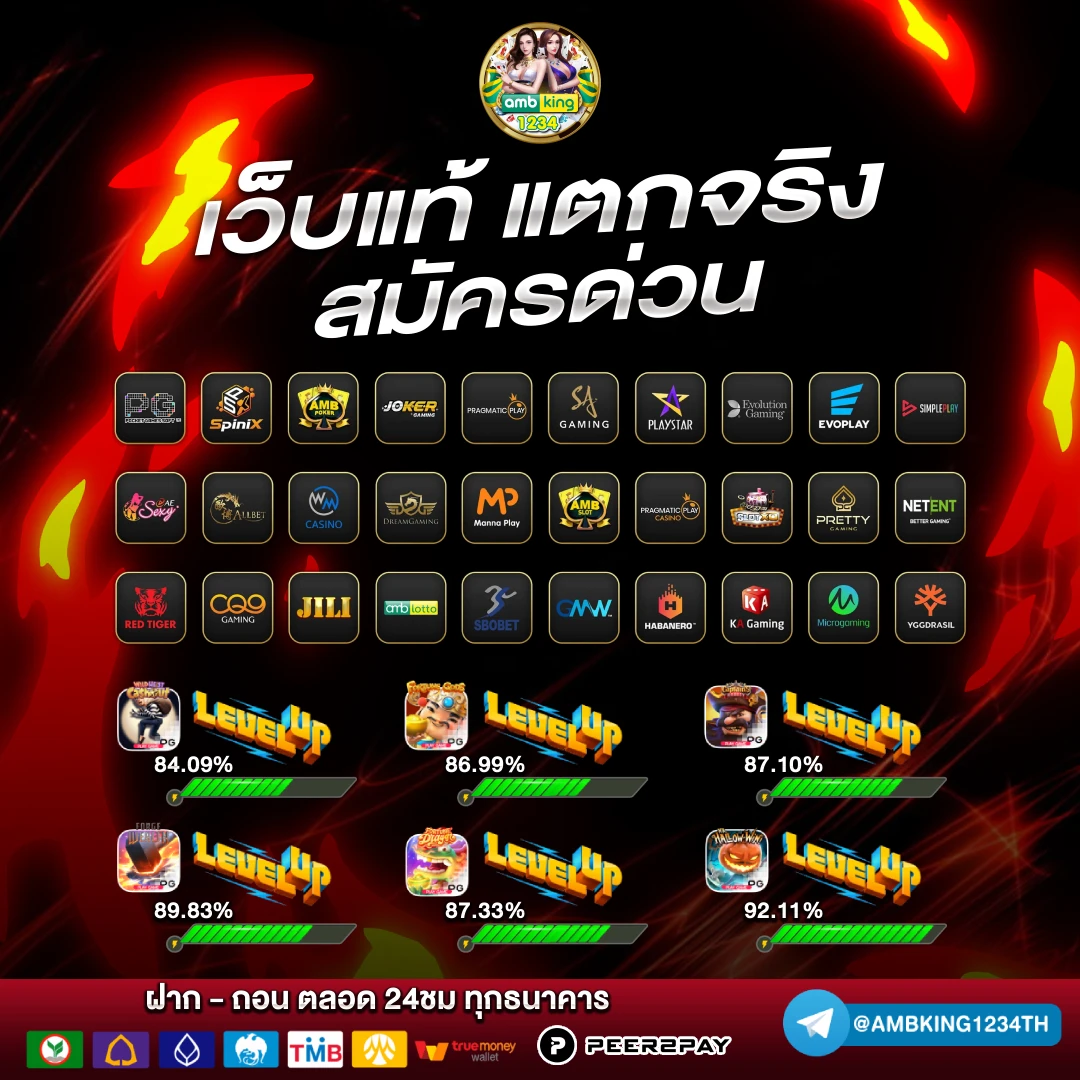 สล็อตเว็บตรงไม่ผ่านเอเย่นต์ ไม่มีขั้น ต่ํา วอ เลท - แบนเนอร์โปรโมชั่น